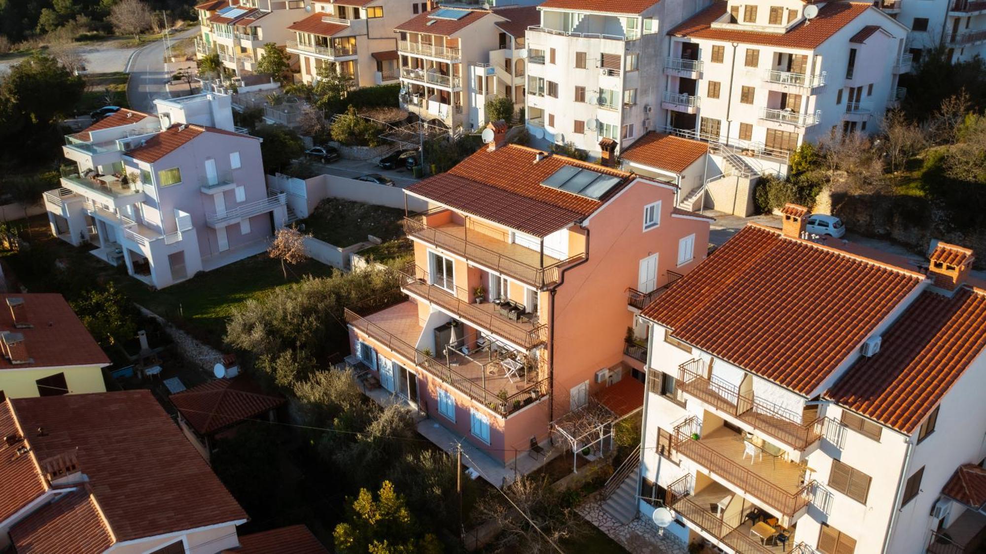 Apartments Oriana Рабац Экстерьер фото